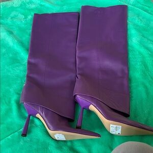 Vero Cuoio Purple Heeled Boots 💜💜💜💜💜💜💜